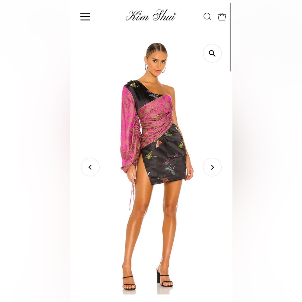 Kim Shui one shoulder dress
